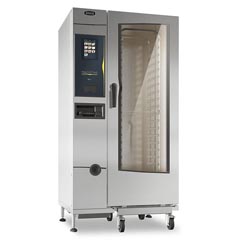 Zanussi Dokunmatik Ekran Kombi Fırın, Boylerli, Gazlı, 20 GN 1/1