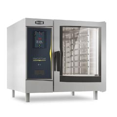 Zanussi Dokunmatik Ekran Kombi Fırın, Boylersiz, Gazlı, 6 GN 1/1