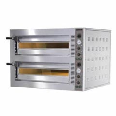 Zanussi Mekanik Elektrikli Pizza Fırını, Çift Katlı, 6x2 Pizza Kapasite