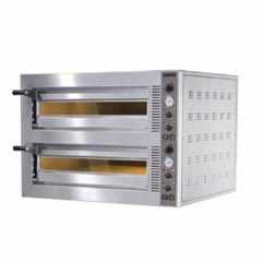 Zanussi Mekanik Elektrikli Pizza Fırını, Çift Katlı, 9x2 Pizza Kapasiteli
