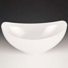 Zicco Gondol Teşhir Tabağı, Polikarbon, 33x22,5x13 cm, Beyaz