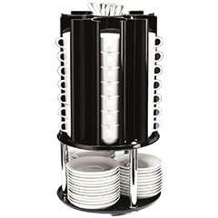 Zicco Polikarbon Fincan, Tabak, Kaşık Standı, Döner, 30x55 cm