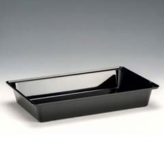 Zicco Polikarbon Tepsi, 44x28x7 Cm, Siyah
