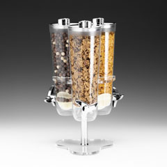 Zicco ZCP 841, 3'Lü Akrilik Standlı Döner Corn Flakes Aleti