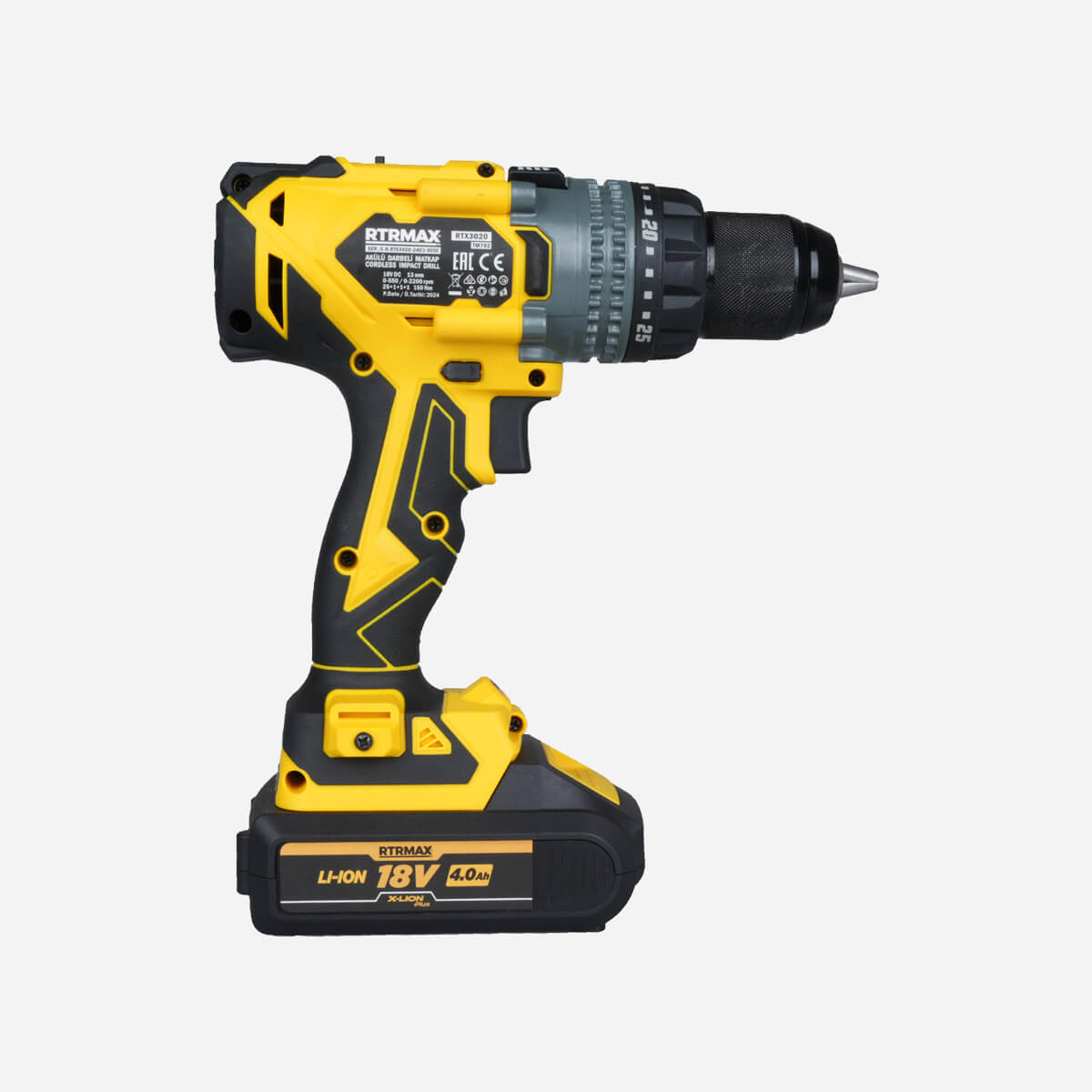 RTX3020B Şarjlı Darbeli Matkap