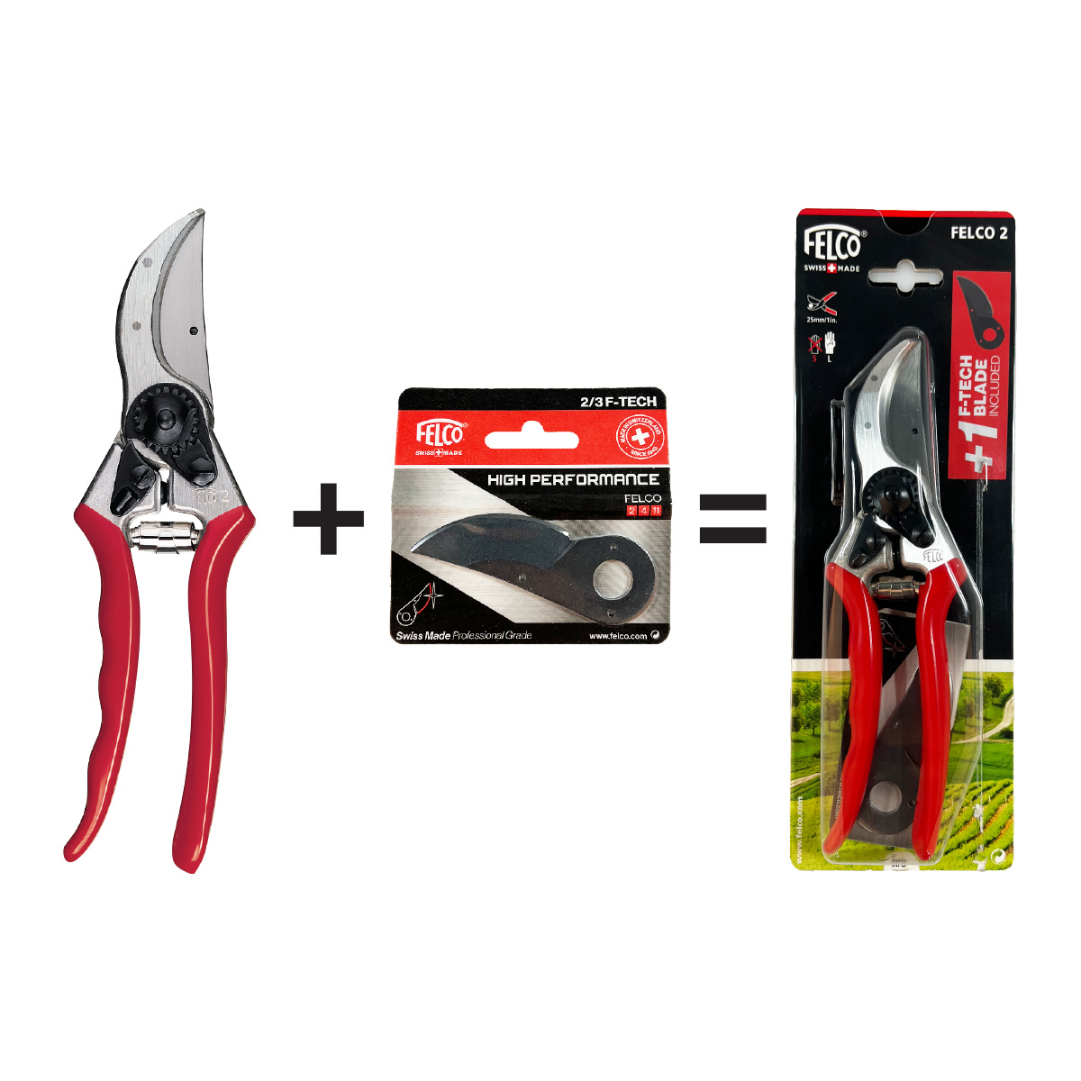 2 Budama Makası Ve Üst Bıçak F-tech 2/3