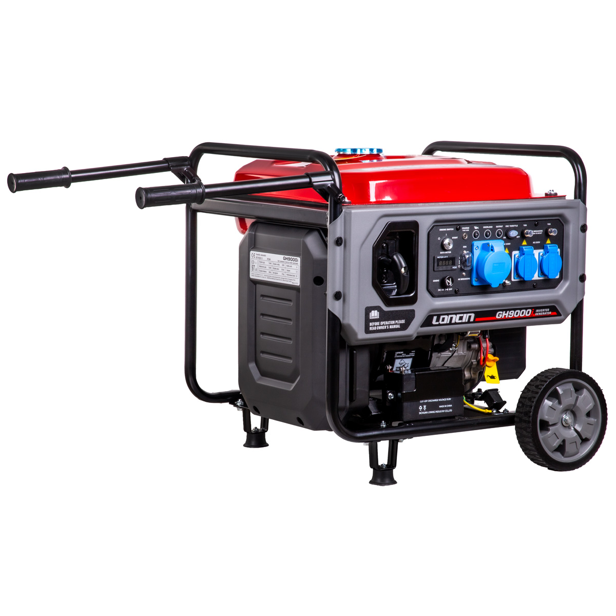 Gh9000i EUR5 Jeneratör 7,5 Kw İnvertör Benzinli
