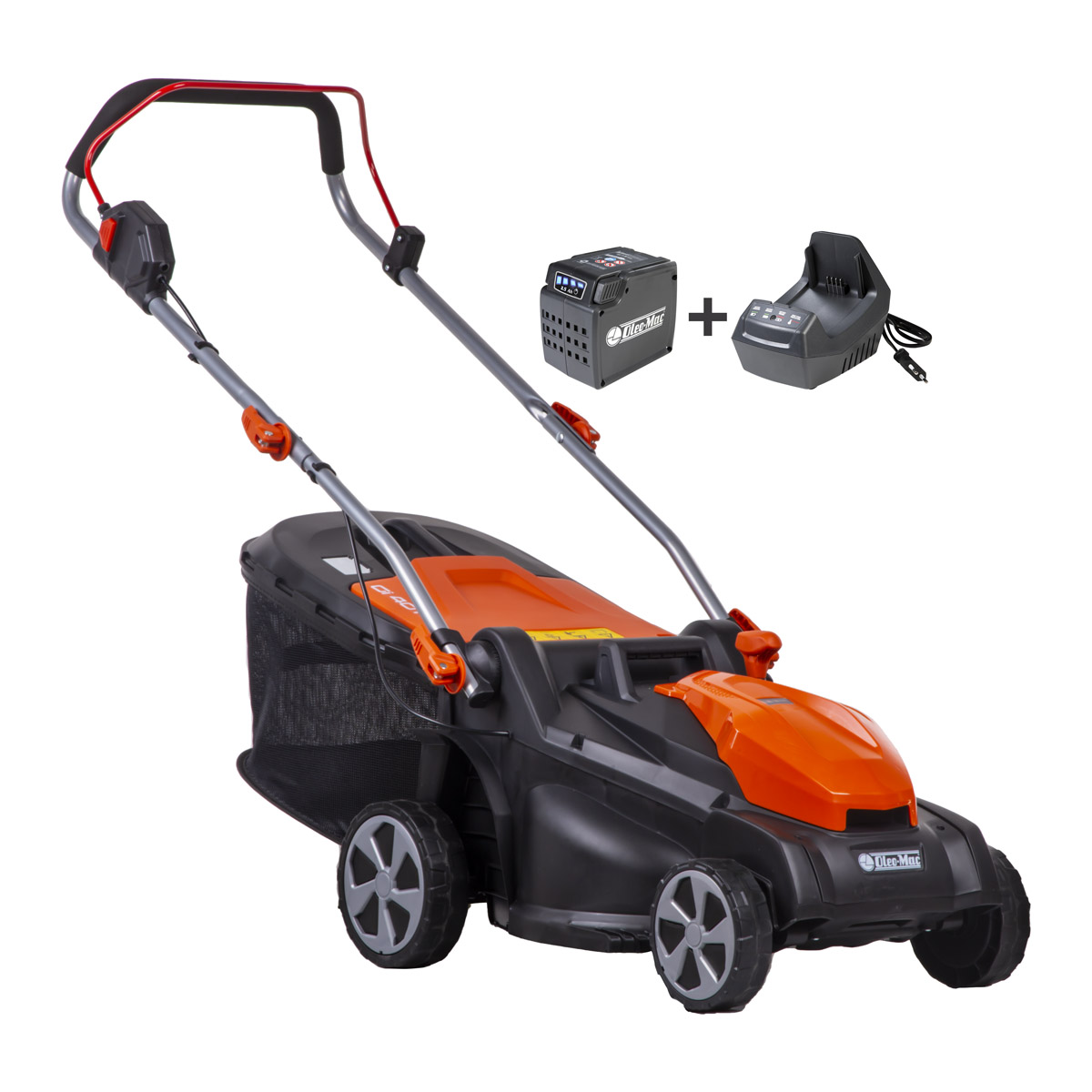 Gi 40 P Akülü Çim Biçme Makinesi 5.0ah+şarj Cihazı