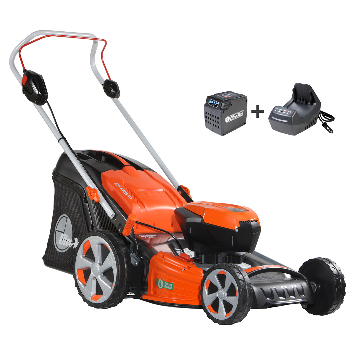 Gi 48 P Akülü Çim Biçme Makinesi 5.0ah+şarj Cihazı
