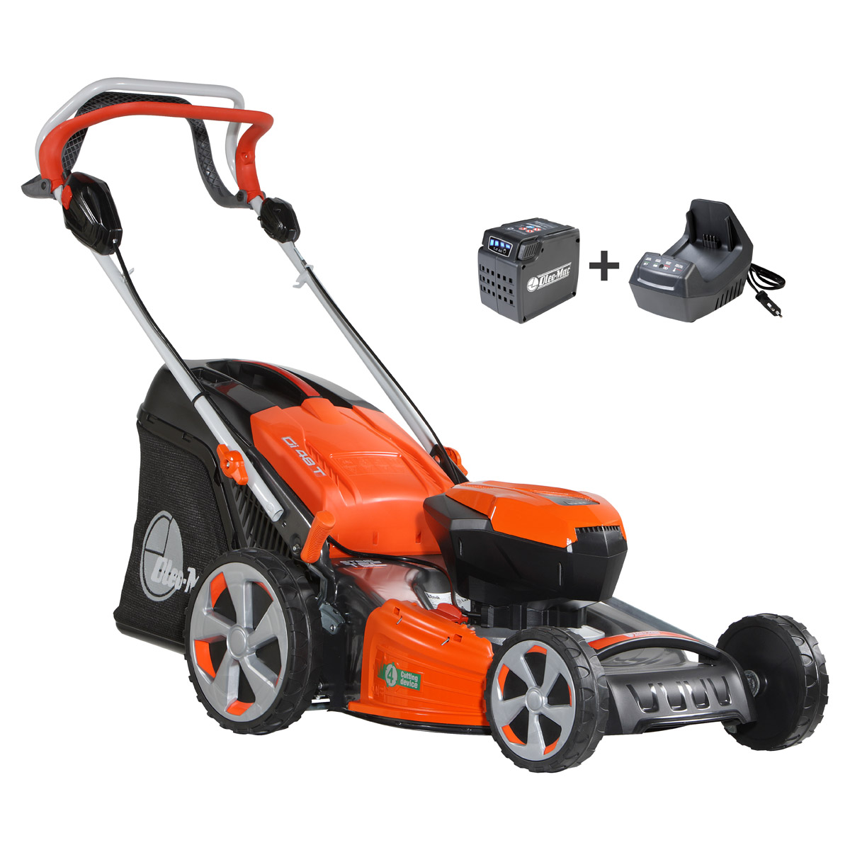 Gi 48 T Akülü Çim Biçme Makinesi 5.0ah+şarj Cihazı