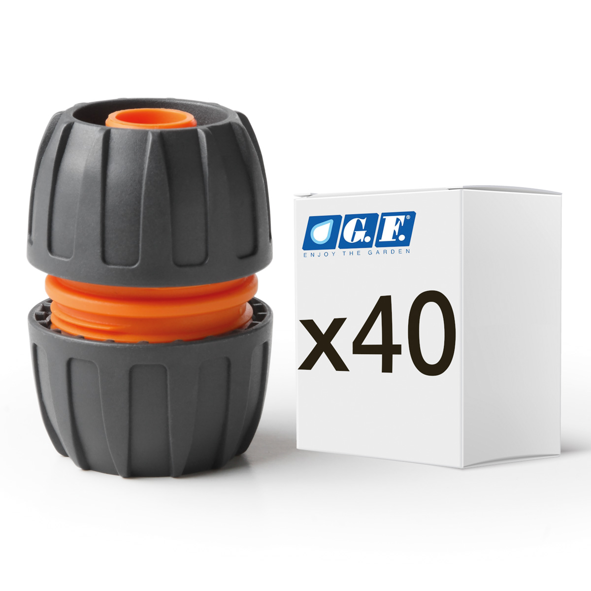 Hortum Ekleme Adaptörü 1/2"-5/8" (40 Lı)