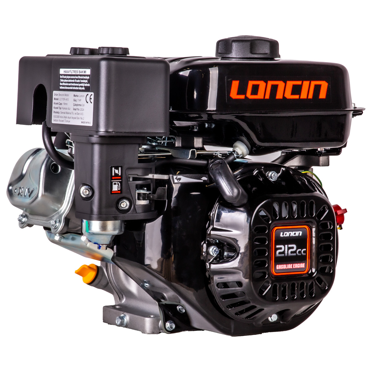 LC170F-A10 EUR5 Benzinli Motor 7HP Çapa Tip
