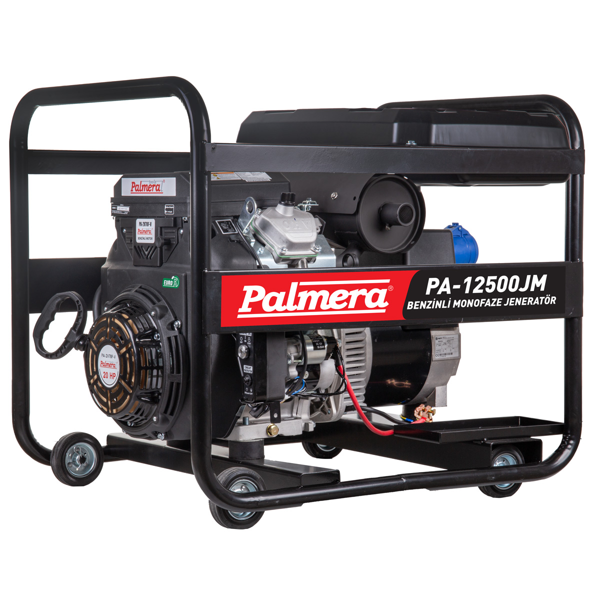 PA-12500JM Jeneratör 12,5 Kva Benzinli Marşlı