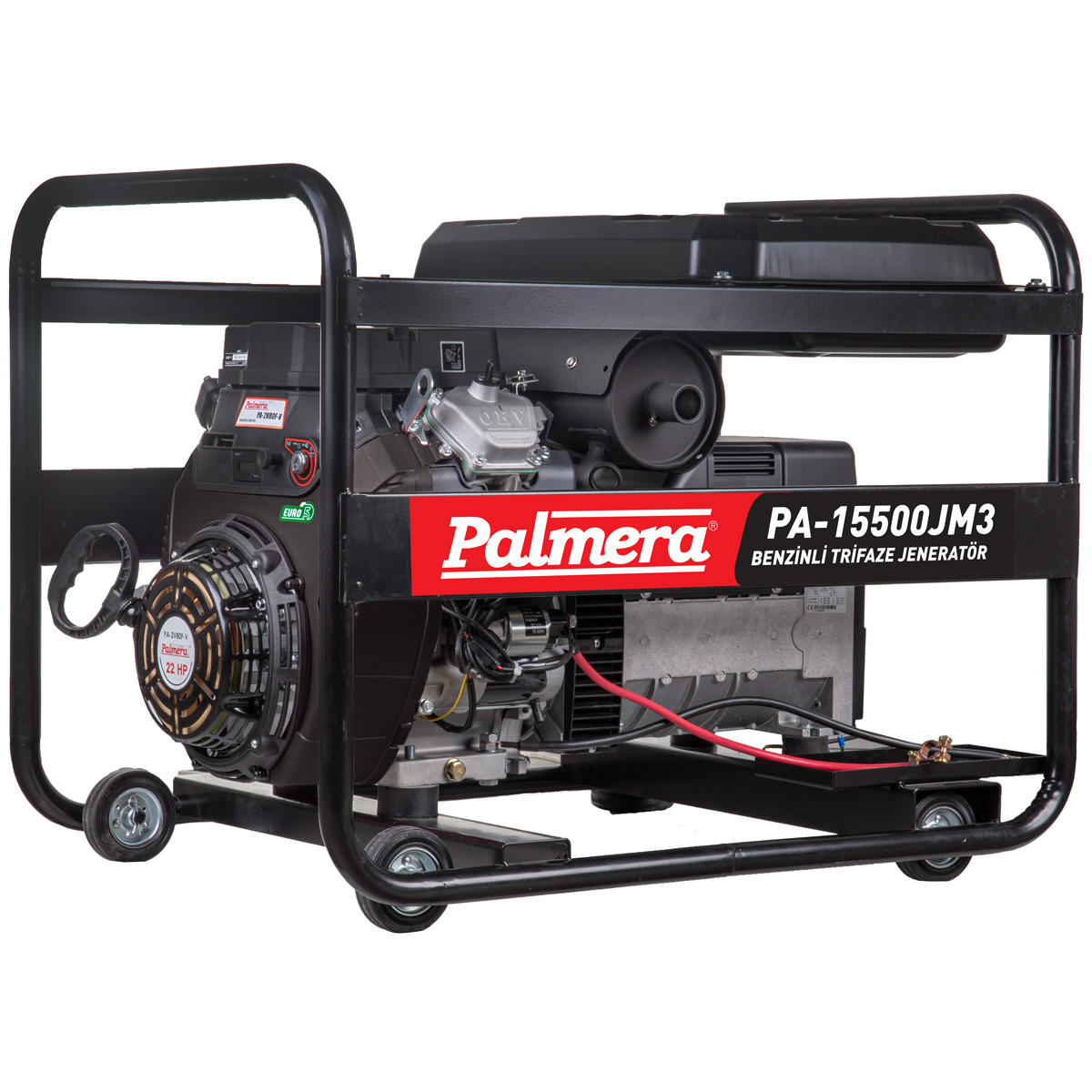 PA-15500JM3 Jeneratör 14,7 Kva Benzinli Marşlı