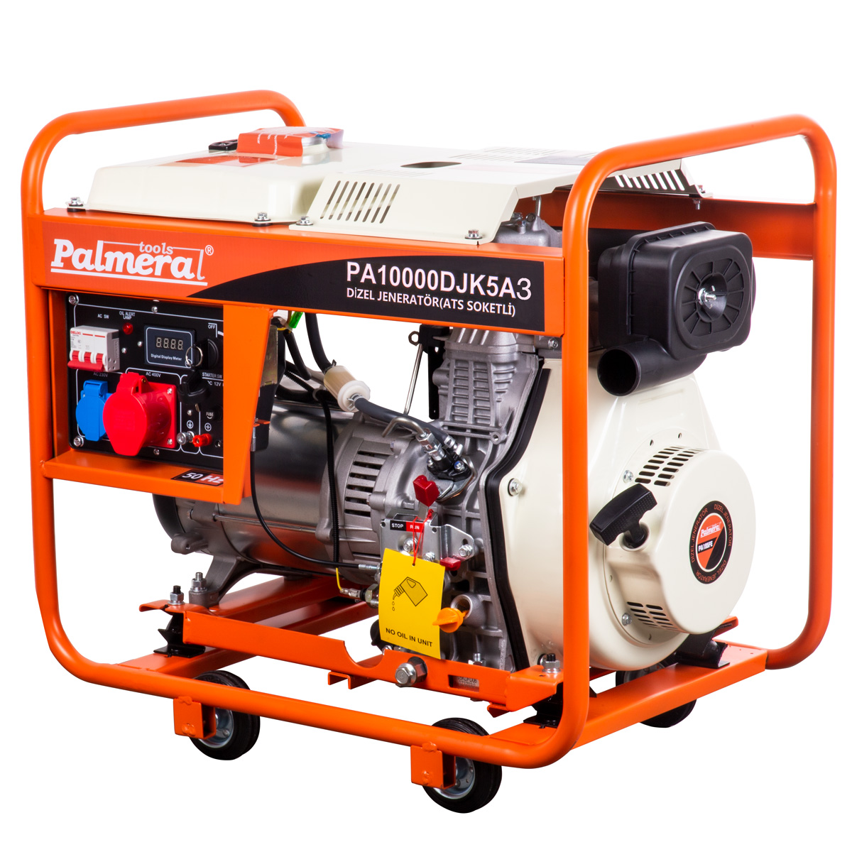 Pa10000djk5a3 EUR5 Jeneratör 9,3kva Dizel Marşlı Ats Uyumlu