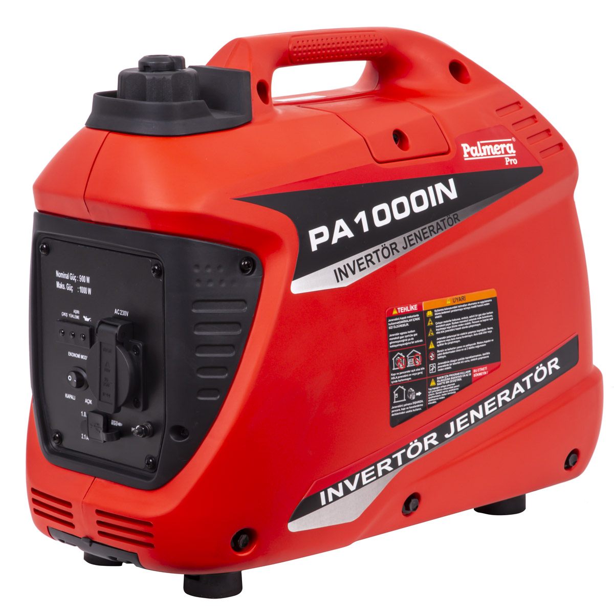 PA1000IN EUR5 Jeneratör 1 Kw İnvertör Benzinli