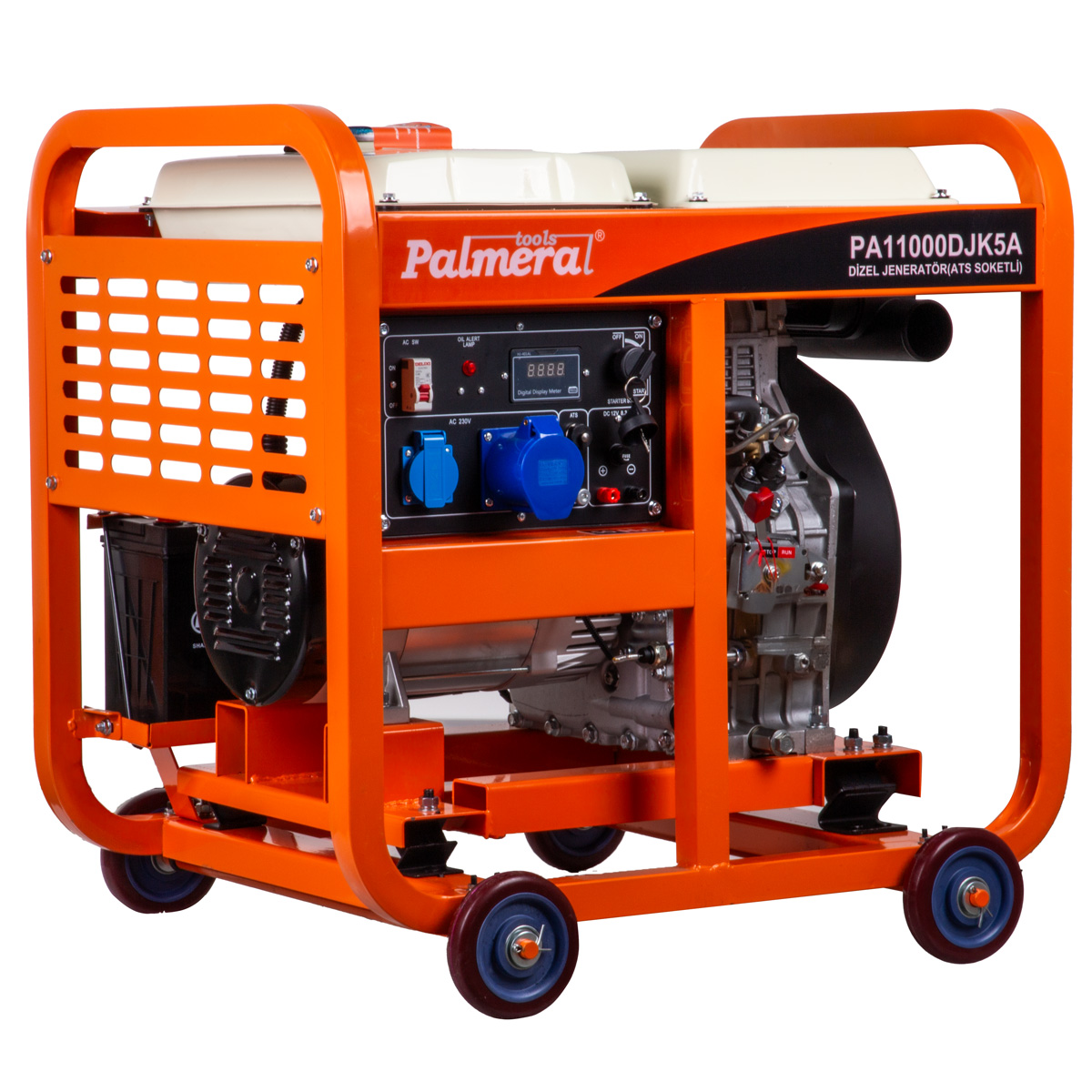 Pa11000djk5a EUR5 Jeneratör 11kva Dizel Marşlı Ats