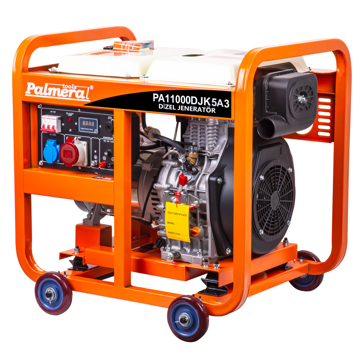 Pa11000djk5a3 EUR5 Jeneratör 11kva Dizel Marşlı Ats Uyumlu