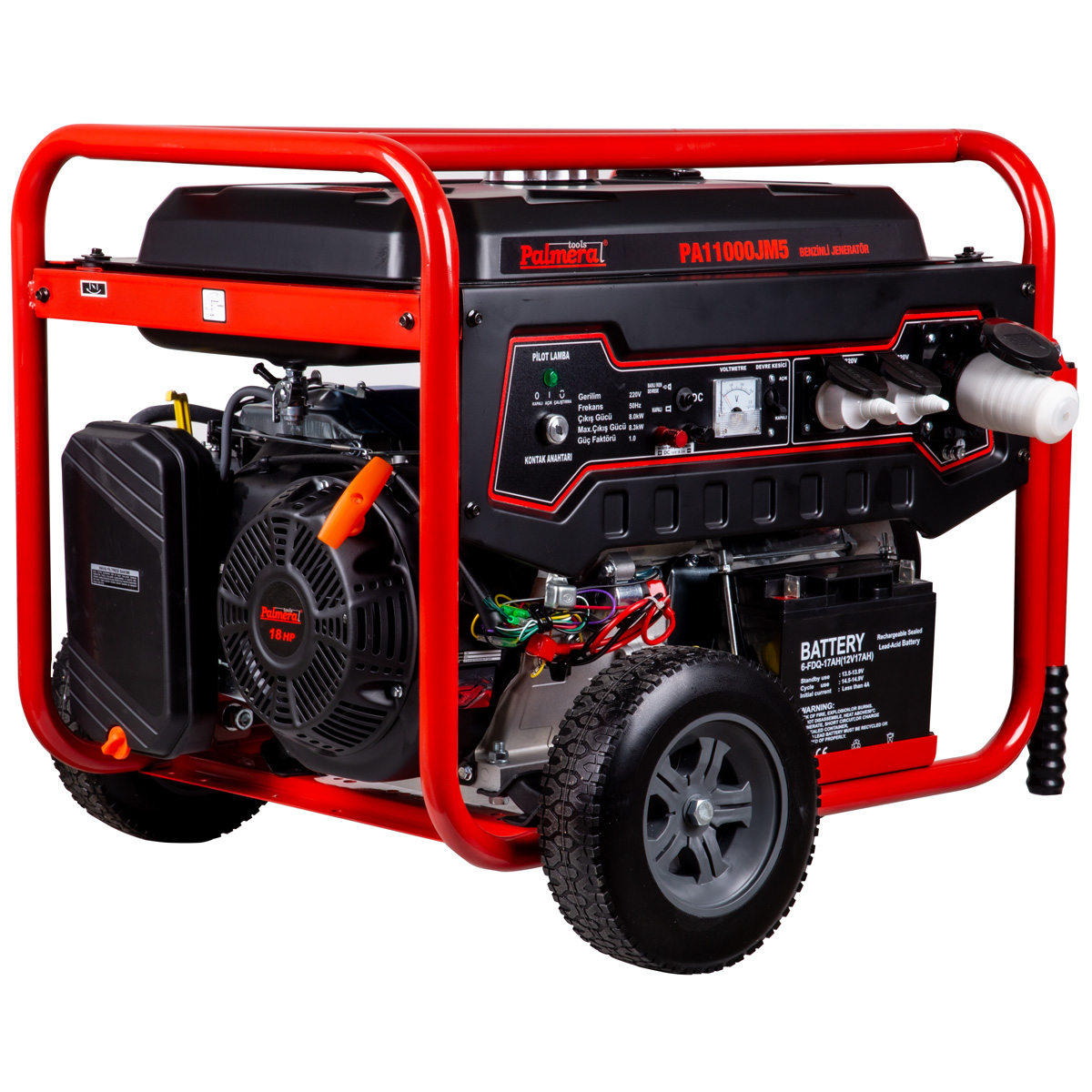 PA11000JM5 EUR5 Jeneratör 10,37 Kva Marşlı