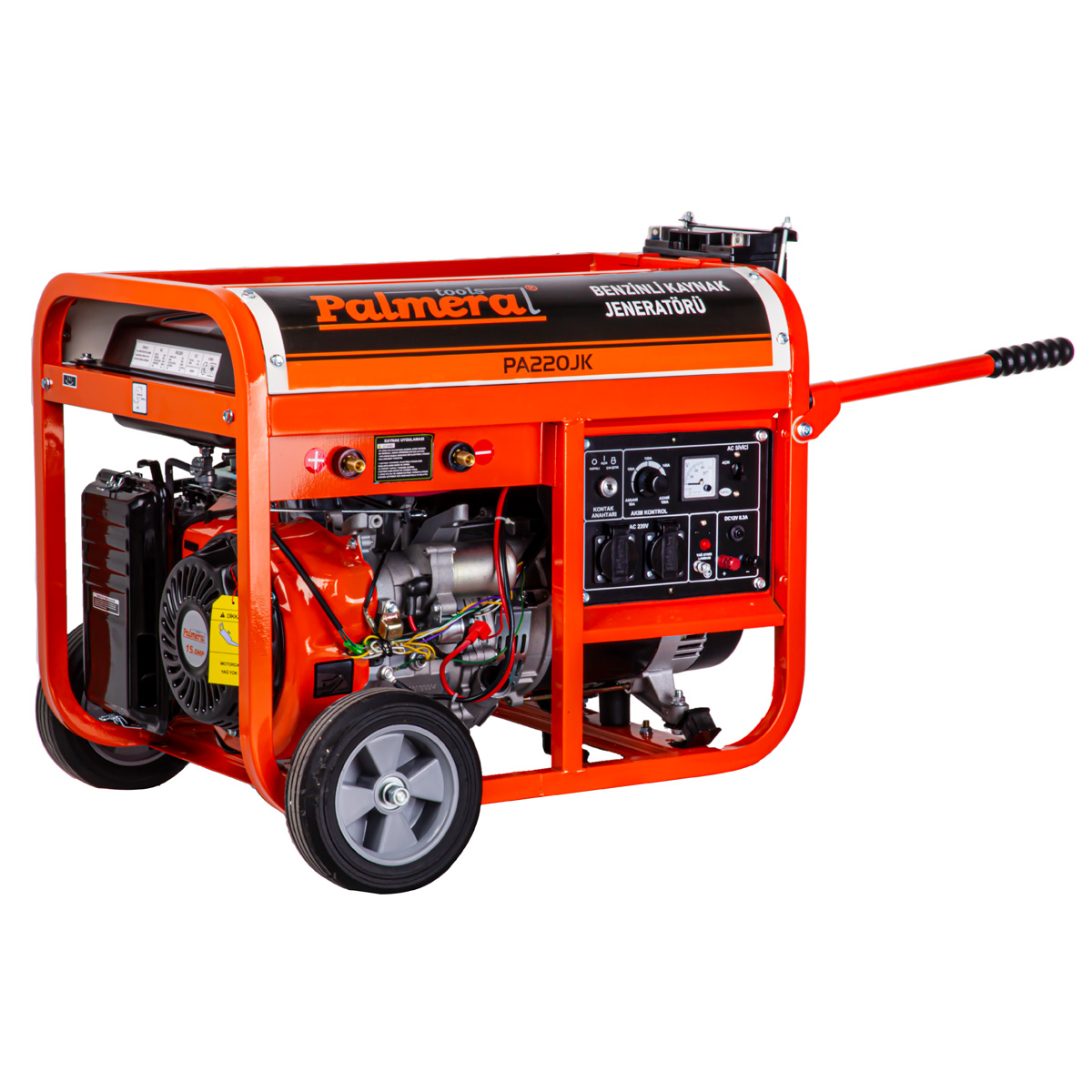 PA220JK Jeneratör Kaynak 200AMP Benzinli