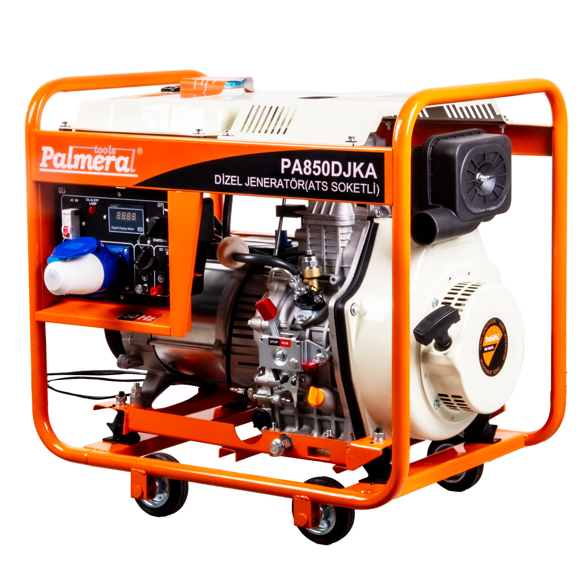 Pa850djk5a EUR5 Jeneratör 6,9 Kva Dizel Marşlı Ats Uyumlu