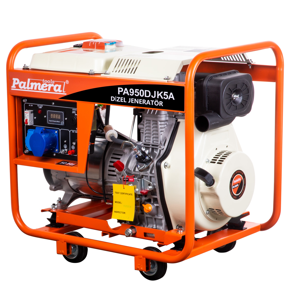 Pa950djk5a EUR5 Jeneratör 8,1 Kva Dizel Marşlı Ats Uyumlu