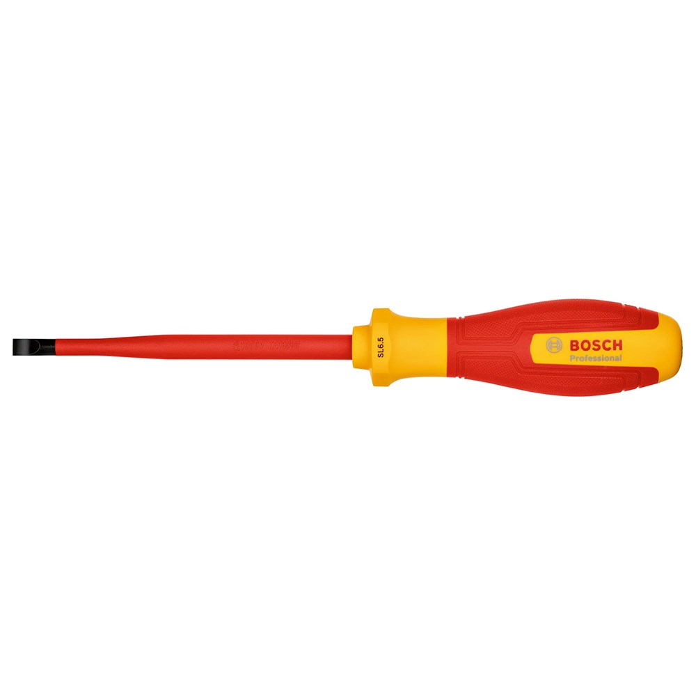 BOSCH Düz Uçlu Tornavida Izoleli PRO VDE 6.5 x 125 mm