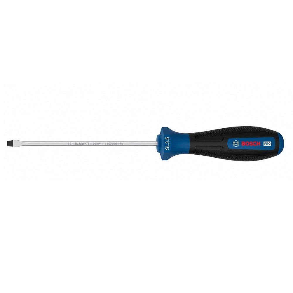 BOSCH Düz Uçlu Tornavida Pro SL 0.6 x 3.5 x 100 mm