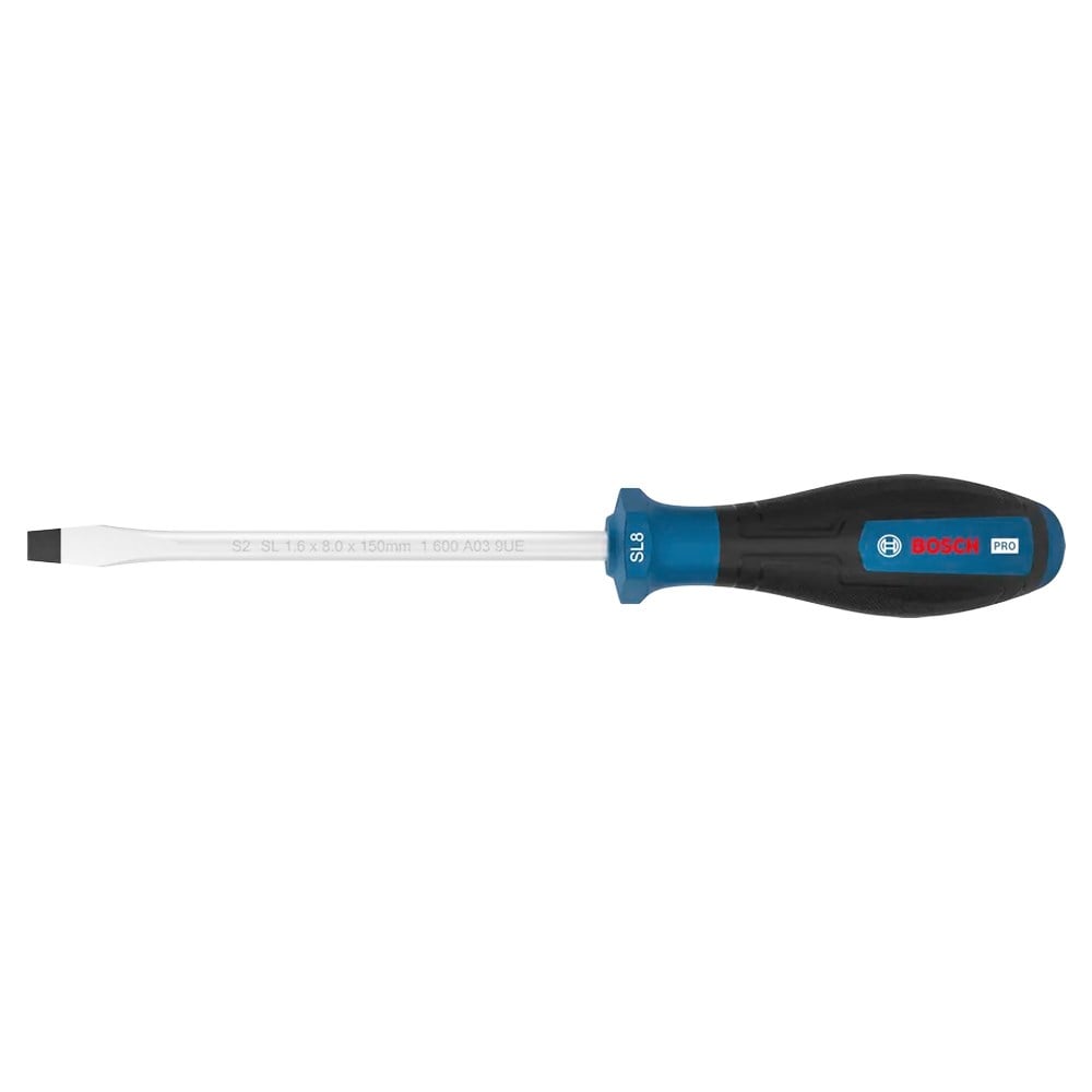 BOSCH Düz Uçlu Tornavida Pro SL 1.6 x 8 150 mm