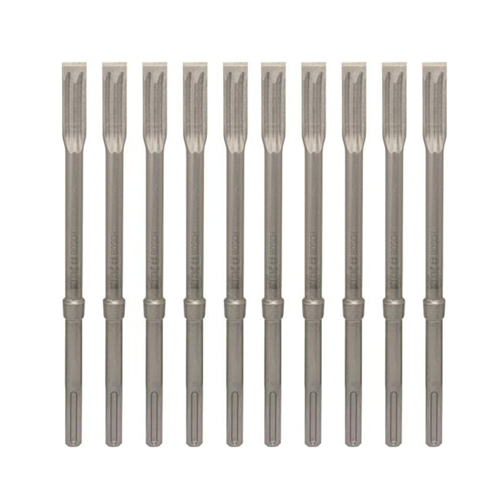 BOSCH SDS Max Kırıcı Delici Uç Seti Yassı Keski Uç 400 x 25 mm 10 Parça
