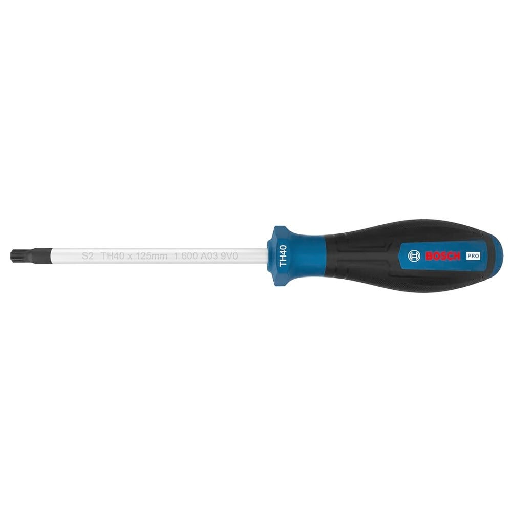 BOSCH T40 Torx Uçlu Tornavida Delikli Pro 125 mm