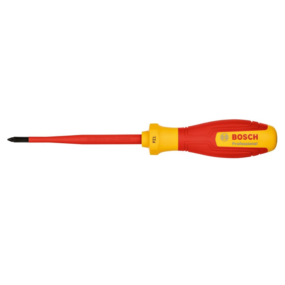 BOSCH Yıldız Uçlu Tornavida Izoleli PRO VDE PZ1 x 100mm