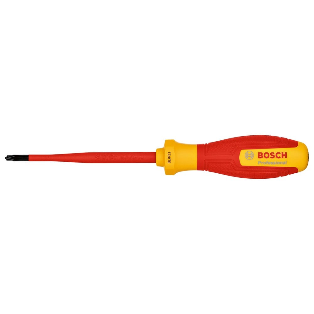 BOSCH Yıldız Uçlu Tornavida Izoleli PRO VDE PZ1 x 100mm