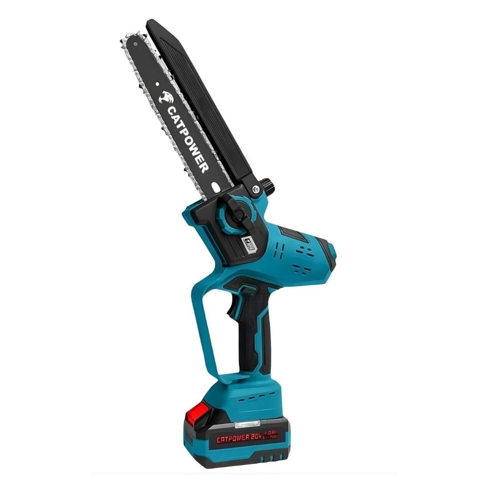 CATPOWER Akülü Budama ve Dal kesme Testersi Kömürsüz Li-Ion 20V 4Ah 20 cm