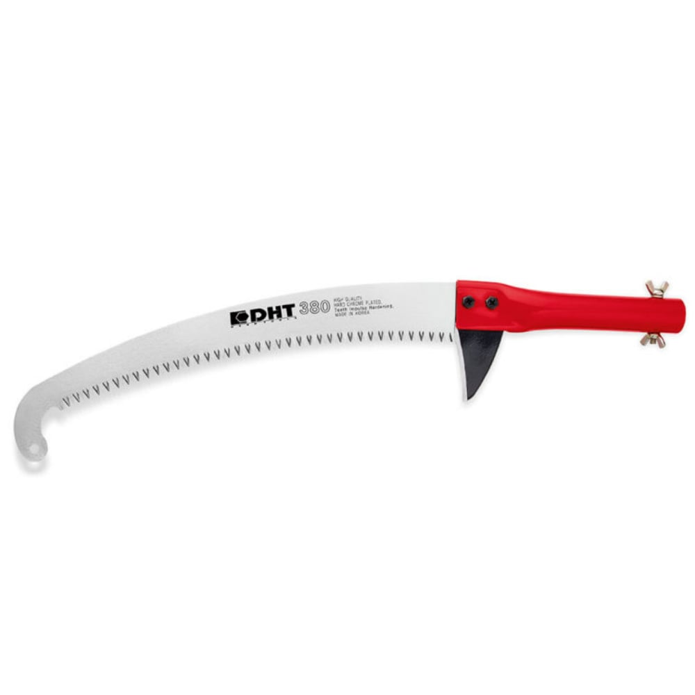 DHT Boru Saplı Budama Testeresi Uzun Kollu Dal Kesme 380 mm