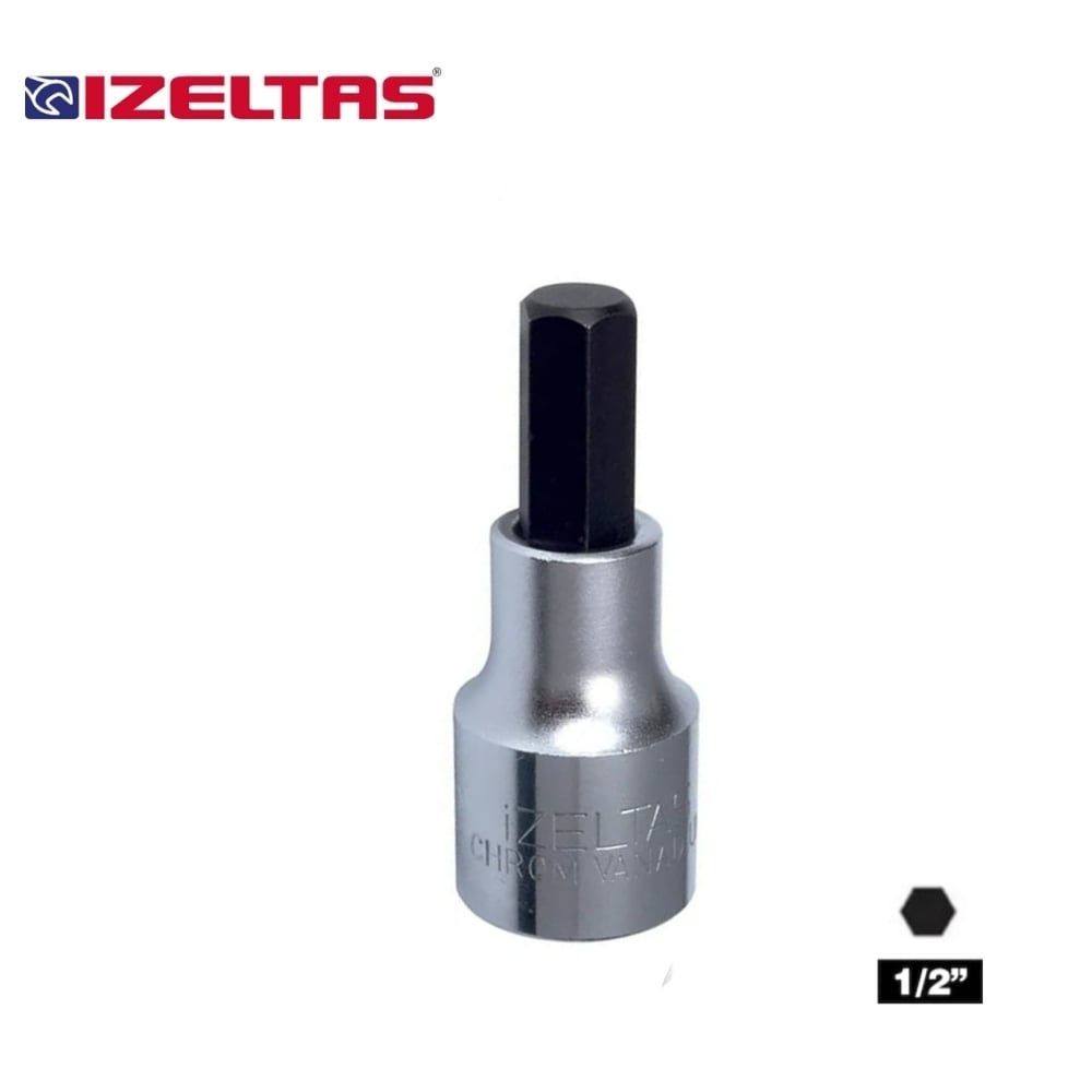 IZELTAS 1/2 H7 Lokmalı Allen Uç Kısa 7 mm