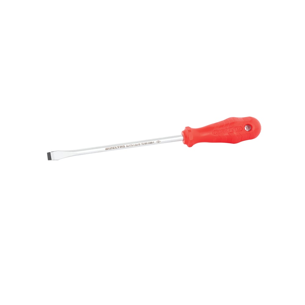 IZELTAS Düz Uçlu Tornavida Opak Seri 4 x 80 mm