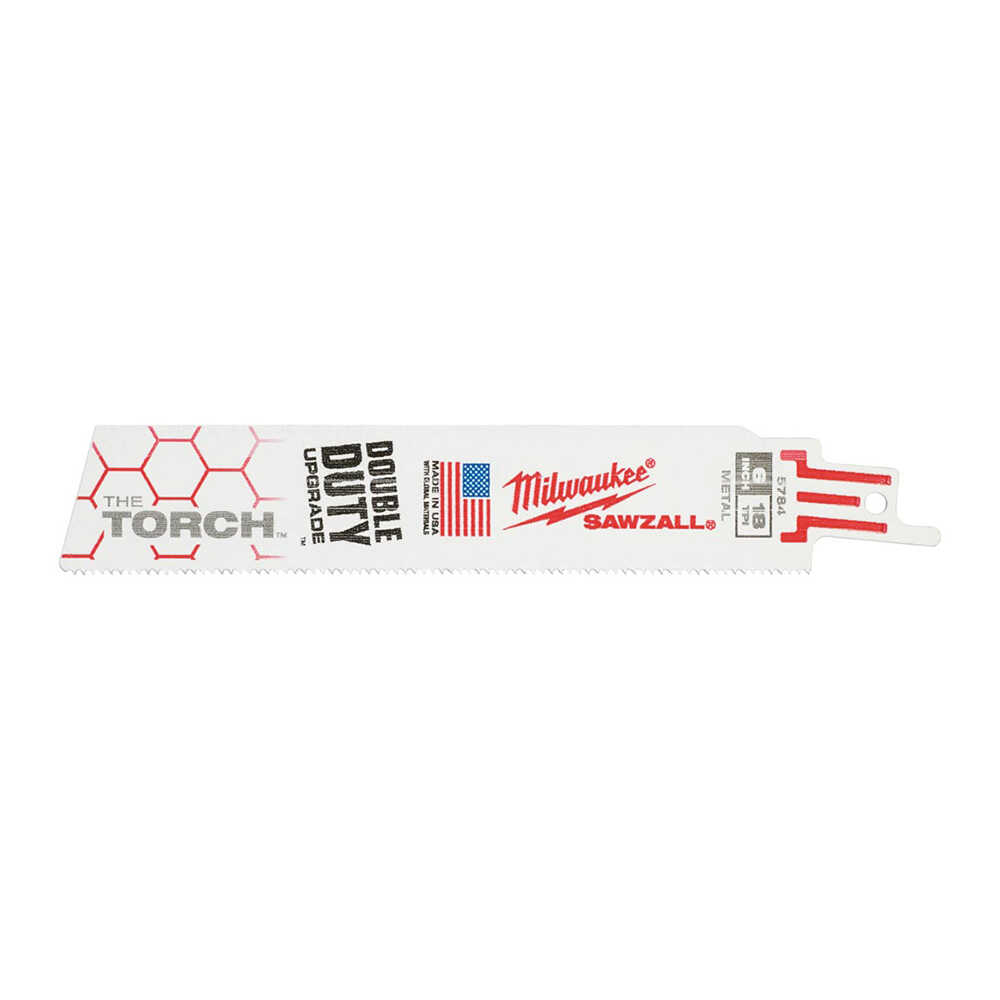 MILWAUKEE 6 x 18 Demolıtıon Bi-Metal Kılıç Testere Bıçağı 150 mm 5 Adet