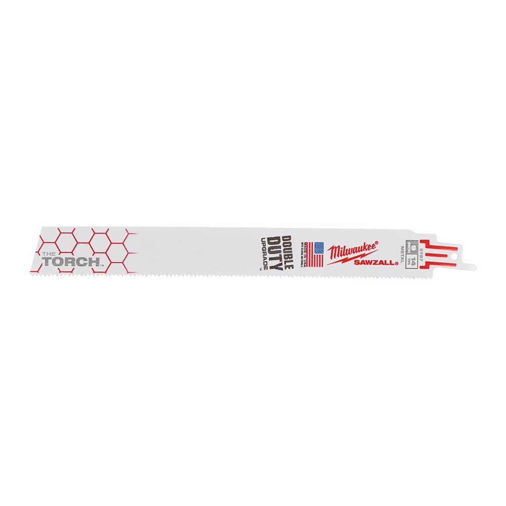 MILWAUKEE 9 x 14 Demolıtıon Bi-Metal Kılıç Testere Bıçağı 230 mm 5 Adet