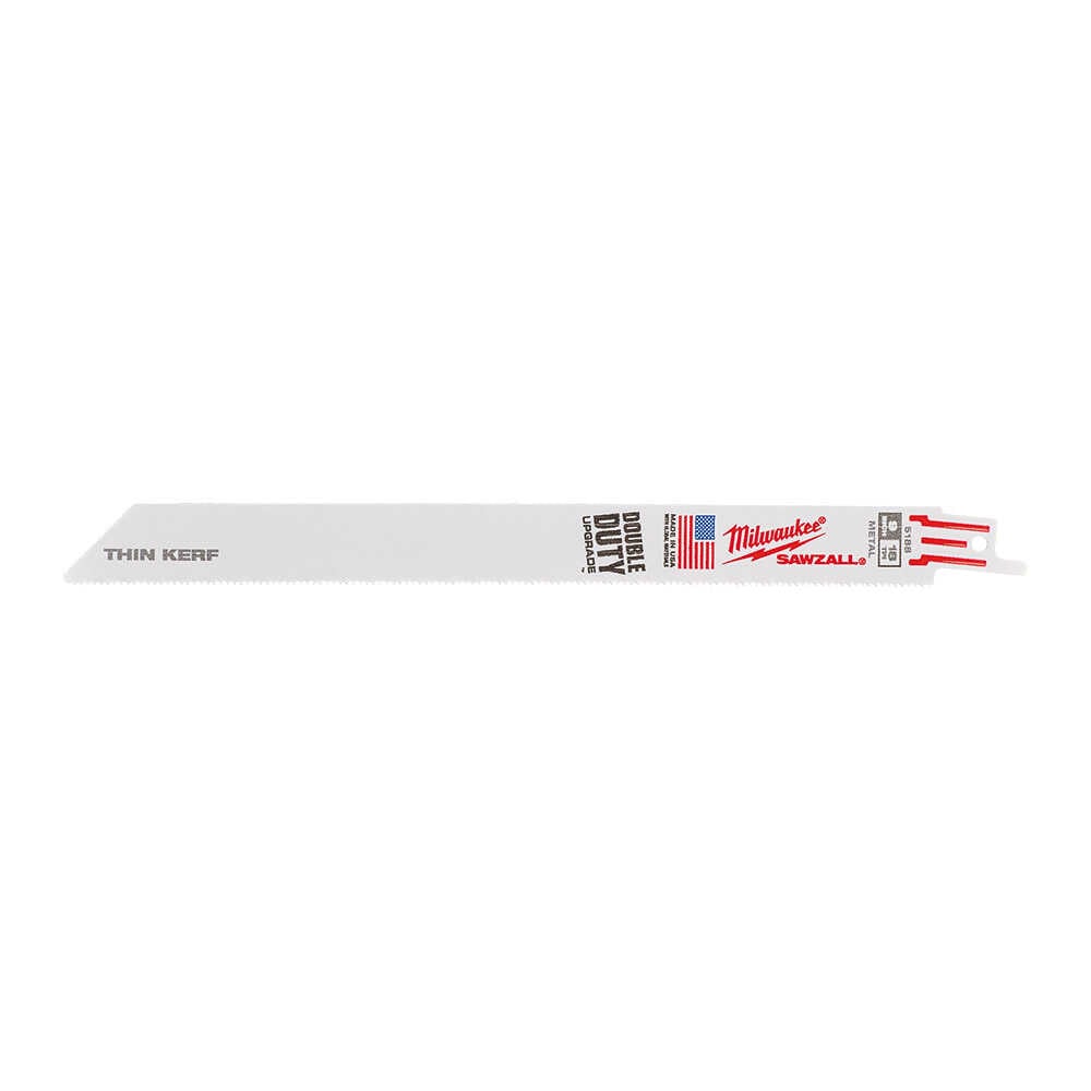 MILWAUKEE 9 x 18 Sawzall Bi-Metal Kılıç Testere Bıçağı 230 mm 5 Adet