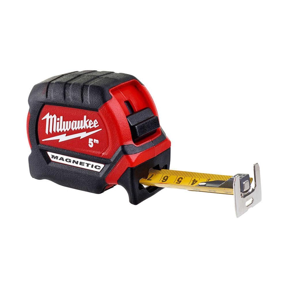 MILWAUKEE Şerit Metre Manyetik Metre 27 mm 5 Metre