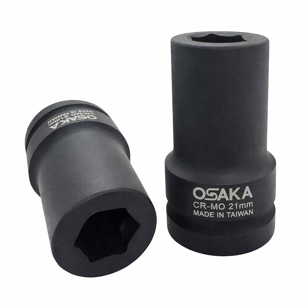 OSAKA 1'' Altı Köşe Havalı Derin Lokma 21 mm