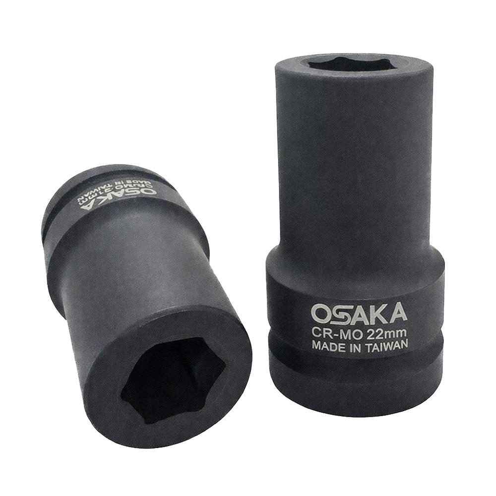 OSAKA 1'' Altı Köşe Havalı Derin Lokma 22 mm