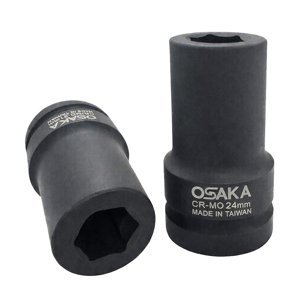 OSAKA 1'' Altı Köşe Havalı Derin Lokma 24 mm