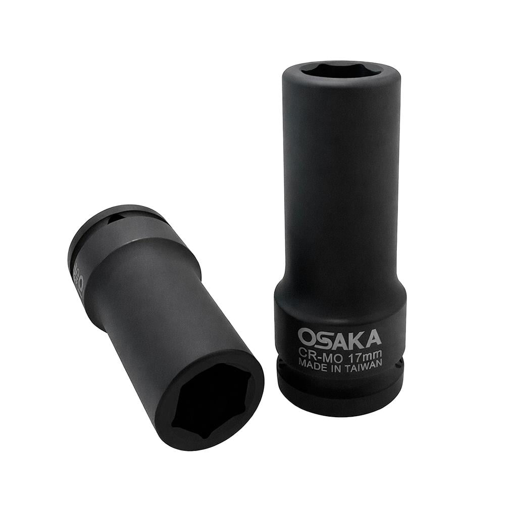 OSAKA 3/4 Altı Köşe Havalı Derin Lokma 17 mm