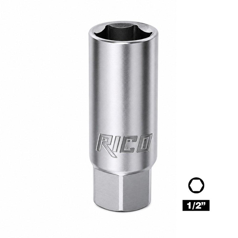 RICO 1/2 Altı Köşe Buji Lokması 21 mm