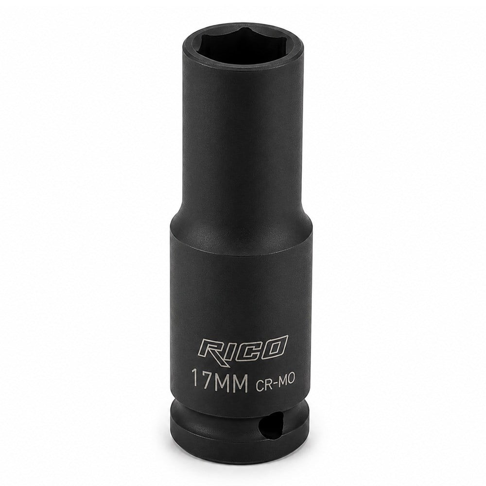 RICO 1/2 Altı Köşe Havalı Derin Lokma 17 mm