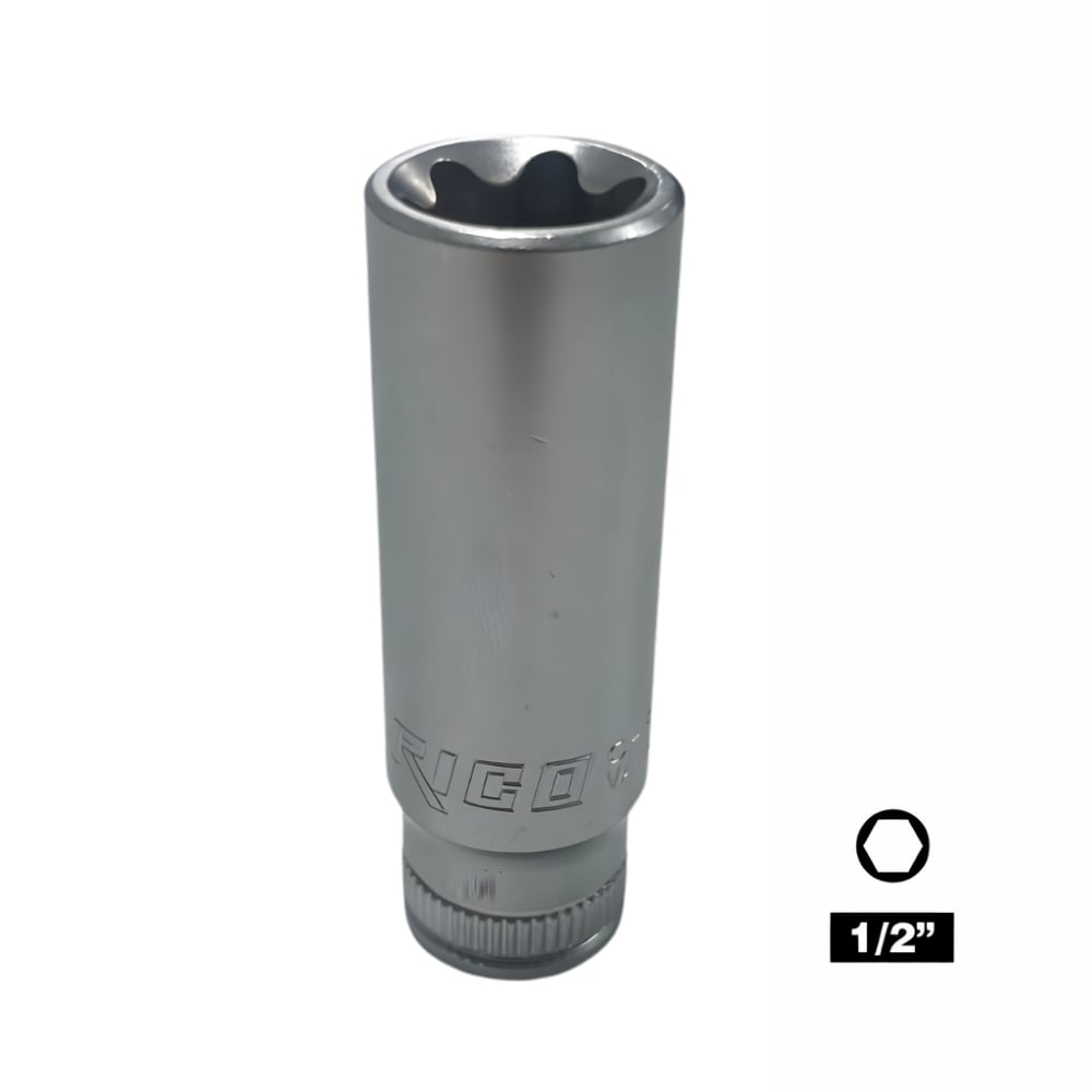 RICO 1/2 E14 Torx Lokma Uzun