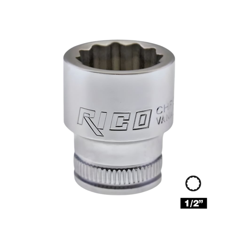 RICO 1/2 On İki Köşe Yıldız Lokma 32 mm