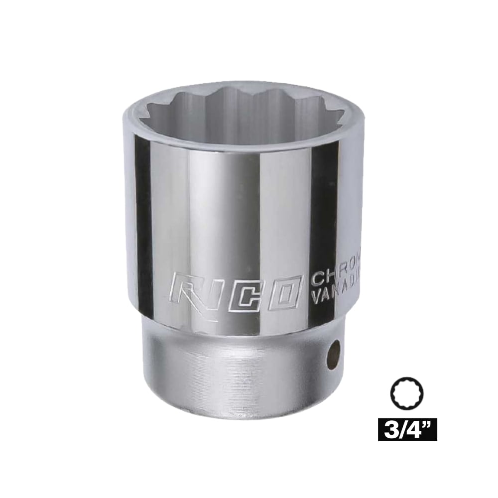 RICO 3/4 On İki Köşe Ağır Lokma 41 mm